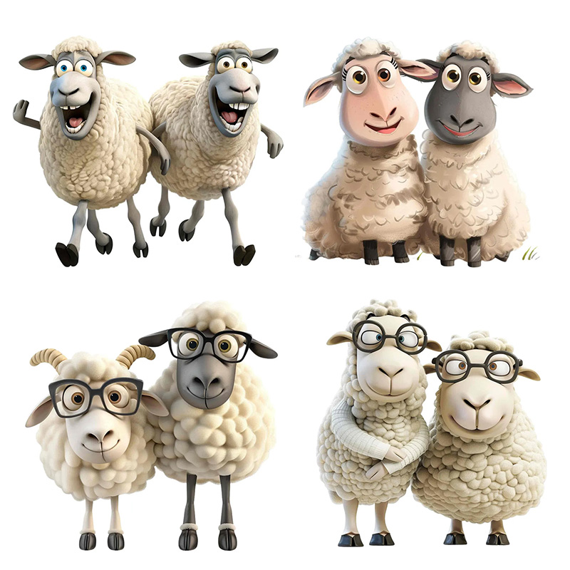 Funny Sheep Toilet Stickers De - Lighting Mcqueen Bedroom Decor recension och pris