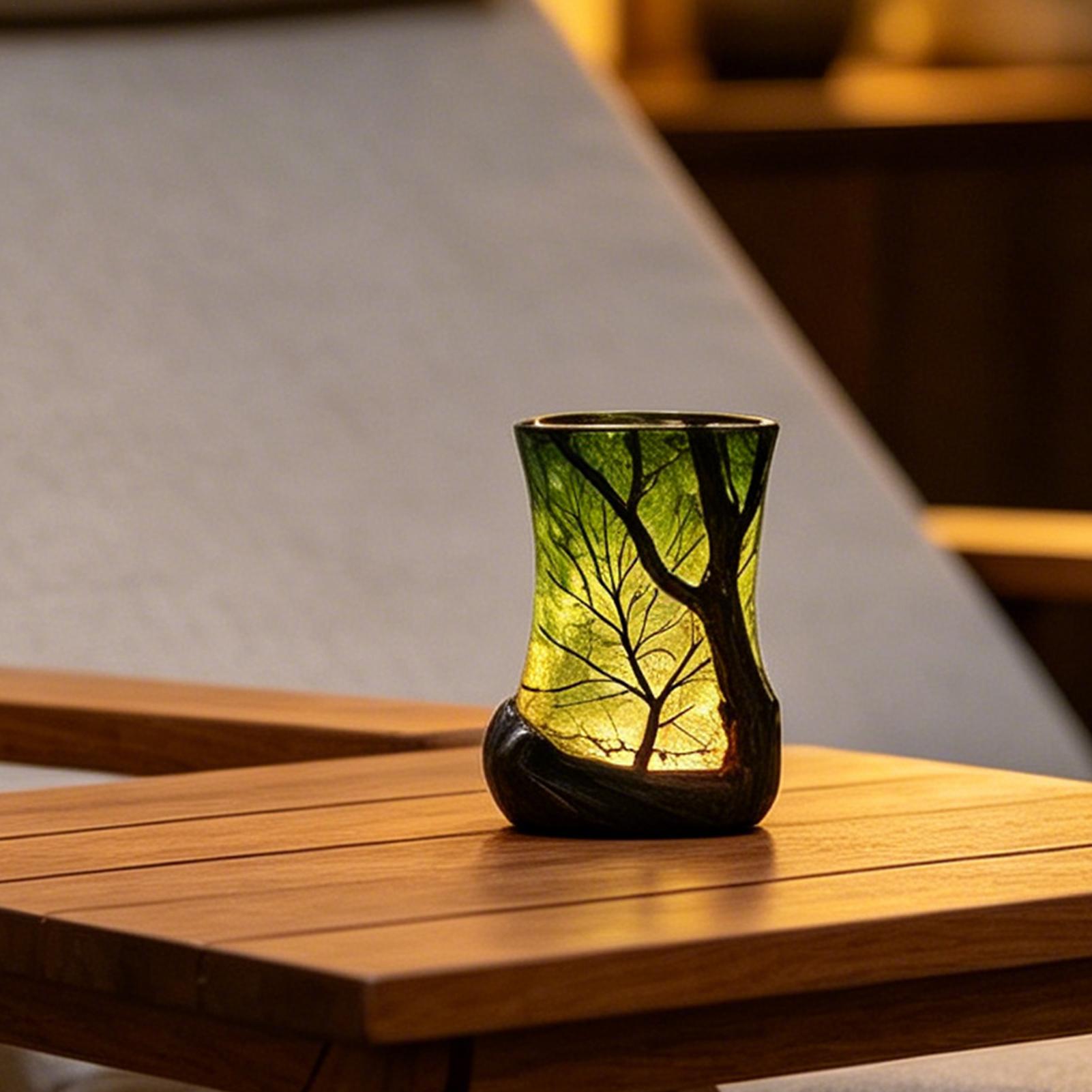 Bedside Table Lamp Forest Nigh - Lighting Decor Bedroom recension och pris