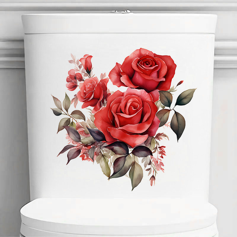 T2345# Beautiful Red Roses Sti - Lighting Mcqueen Bedroom Decor recension och pris