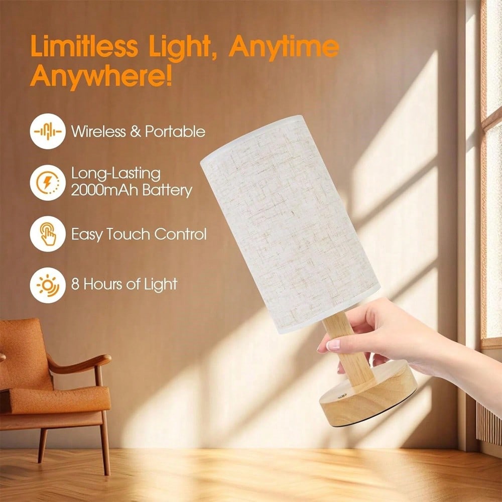 Modern Nordic Wooden And Fabri - Lighting Christmas Decor recension och pris