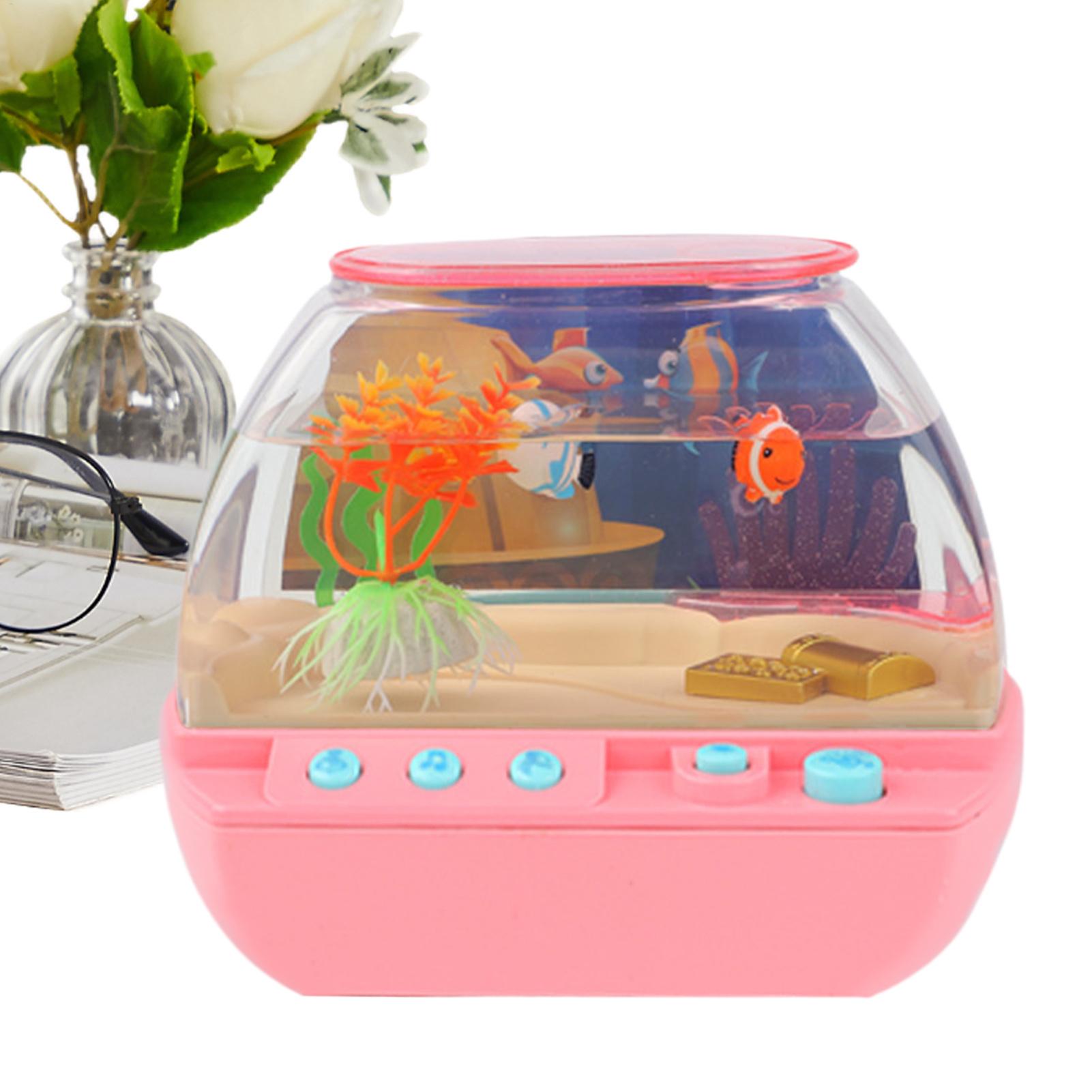Toy Fish Tank Home Decoration  - Lighting Decor Bedroom recension och pris