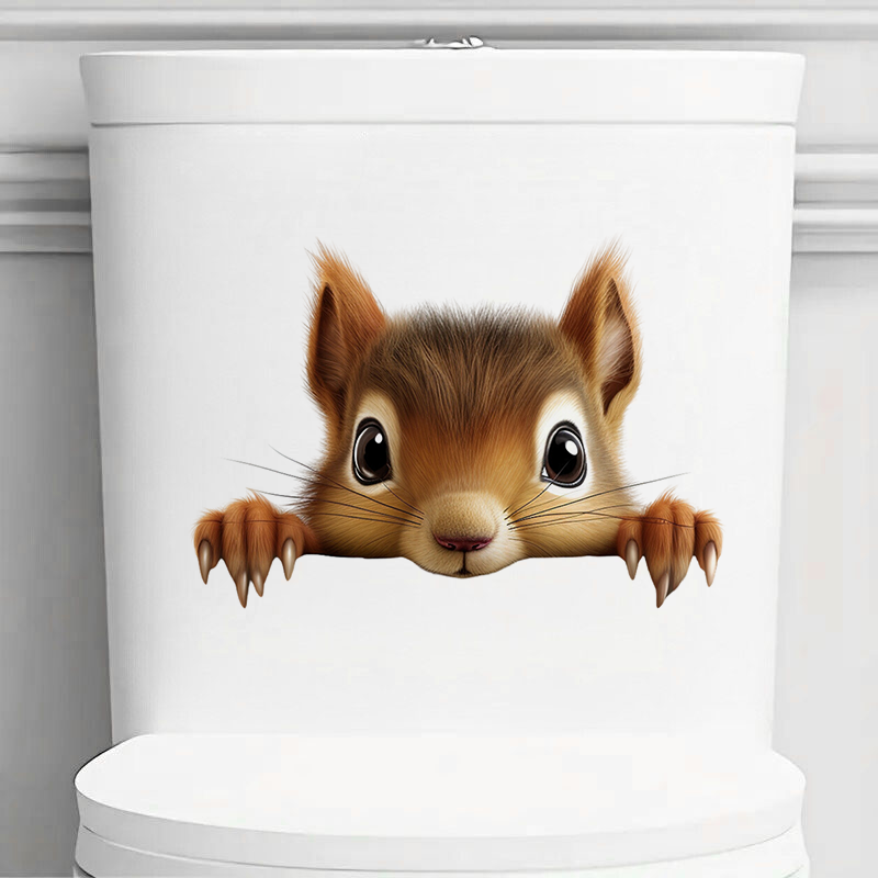 90978# Cute Squirrel Stickers  - Lighting Mcqueen Bedroom Decor recension och pris